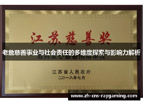 老詹慈善事业与社会责任的多维度探索与影响力解析
